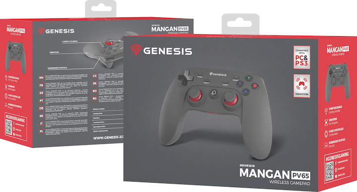 Produktbild Genesis PV65 Gamepad PC, Playstation 3 (PC, PS3)