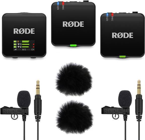 Produktbild RØDE Wireless GO Gen 3 mit 2x Lavalier GO und 2x WS05