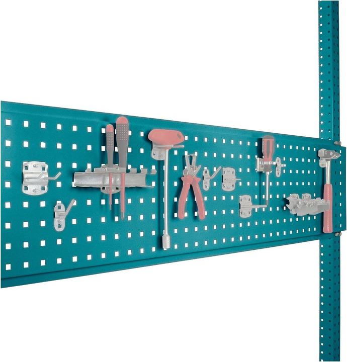 Actual product image Manuflex Tool holder plate for table width (Metal)