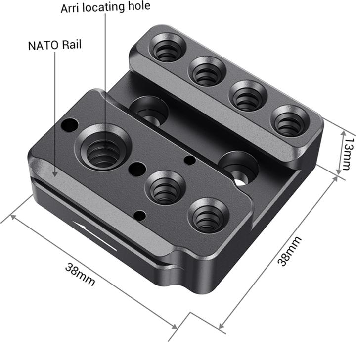 Produktbild SmallRig Mounting Plate DJI Ronin S (Gimbal Halterung)