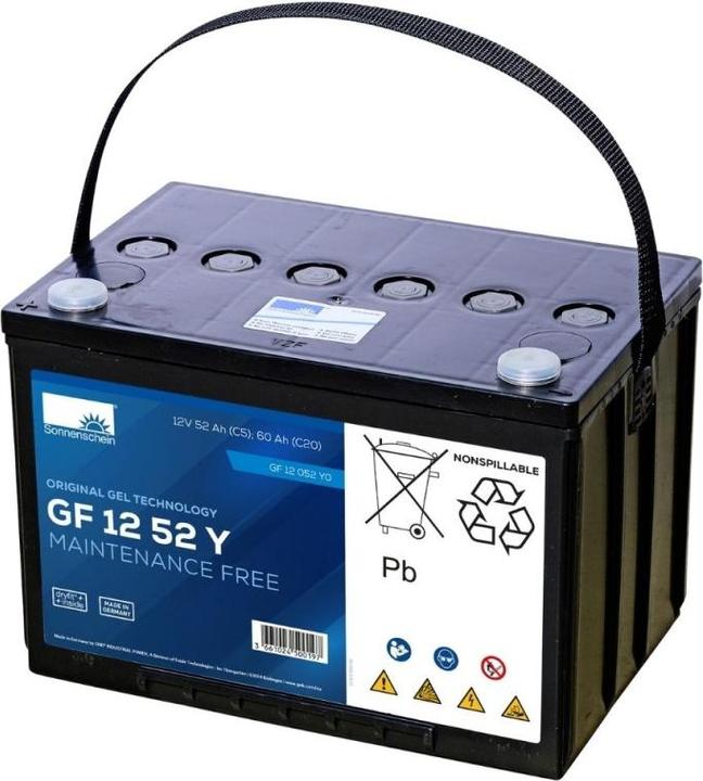 Produktbild Sonnenschein GF 12 52 Y O GEL Batterie (12 V, 60 Ah)