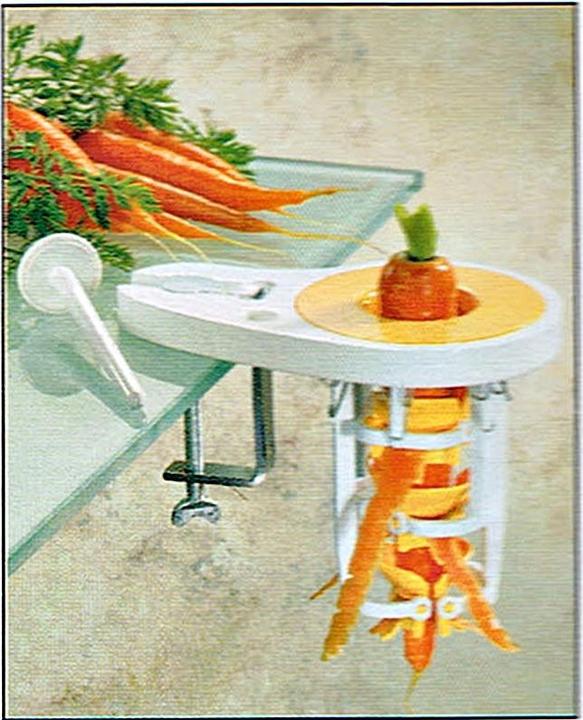 Lurch Spezial Rüebli-/Karotten Schäler Set, 12Stk