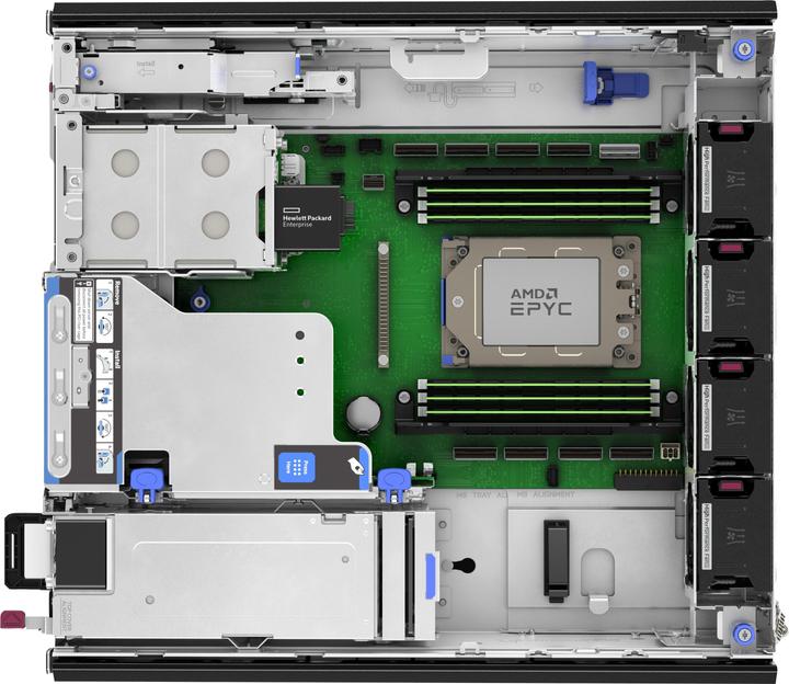 Produktbild HPE DL145 G11 8124P 2x32G 2SFF EMEA Svr (64 GB, Rack Server)