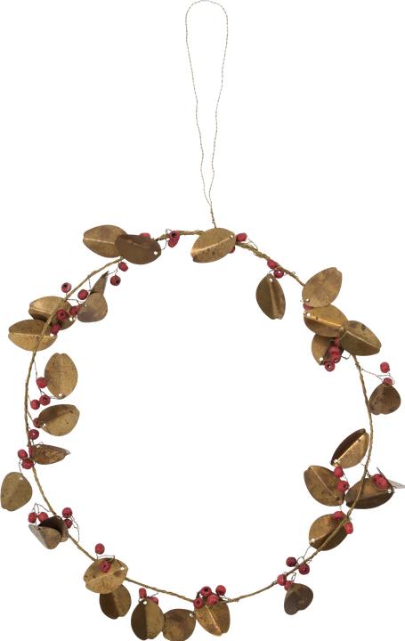 Actual product image House Doctor Wreath, HDAuric, gold
