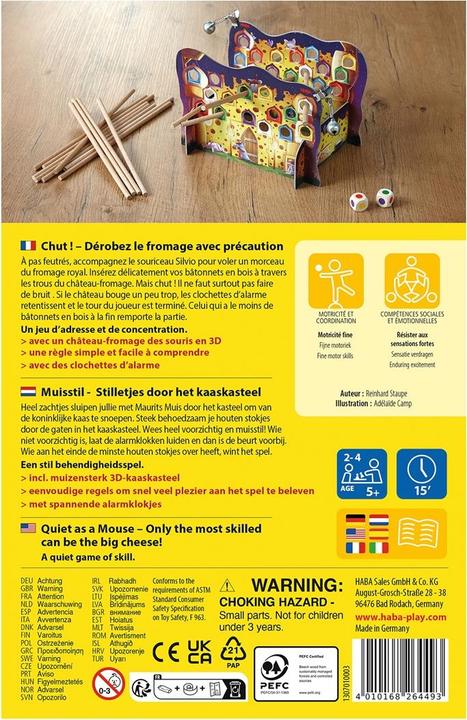 Image du produit Haba Chut! (Allemand, Anglais, Français, Italien)
