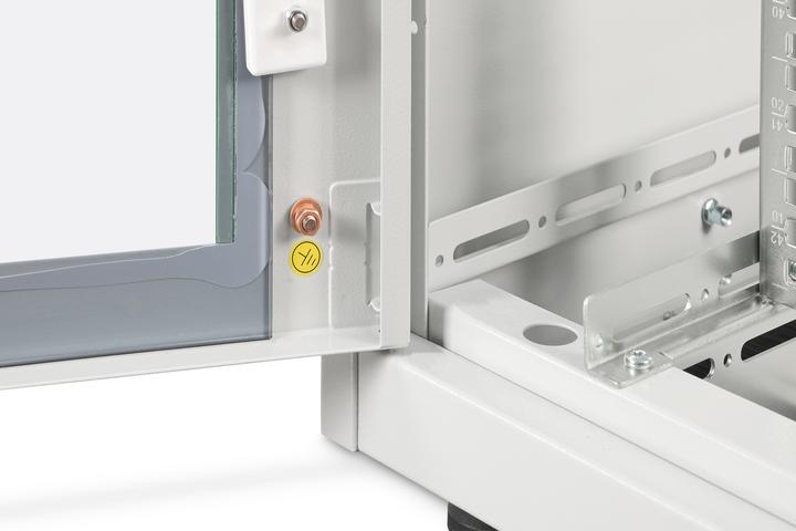 Actual product image Digitus 42HE Netzwerkschrank, Unique Light 2053x800x1000 mm, grau (RAL 7035) (42 RU, 19 inch rack)