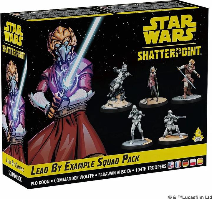Actual product image Atomic Mass Games Star Wars Shatterpoint - Lead by Example (Squad Pack "Lead by Example") (German, 2 Players)