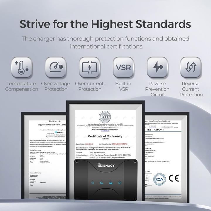 Produktbild Renogy Caricabatterie DCDC Controllore Solare MPPT