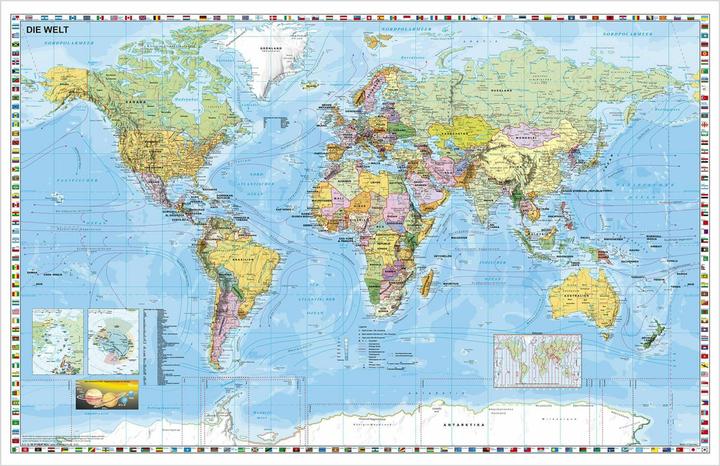 Boots Wandktn.Gross. World map
