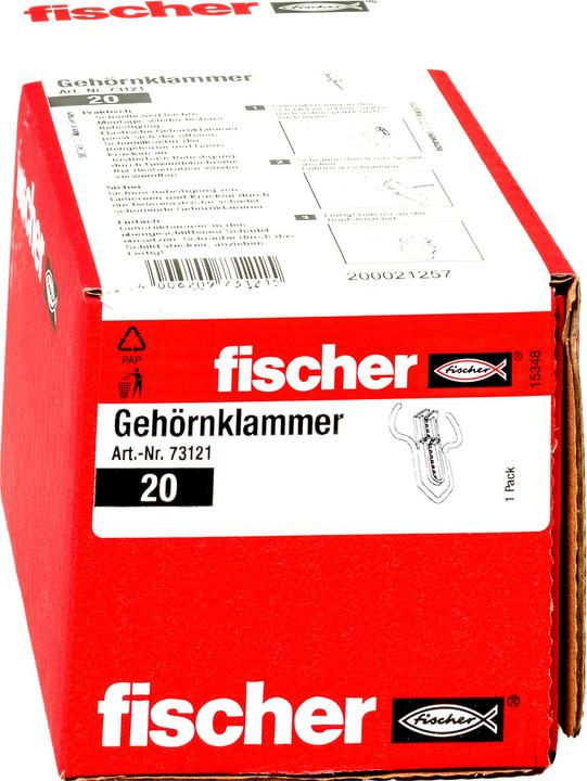 Image du produit Fischer Pince? c?ur Fisc 073121 (20 pcs)