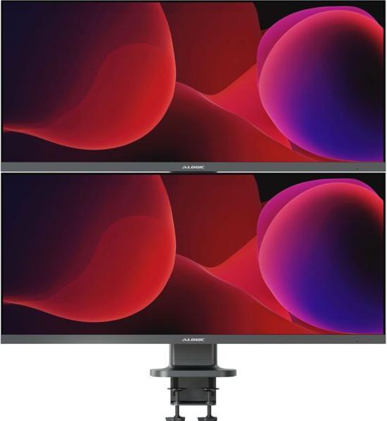 Produktbild Alogic Ständer Elevate 34" Dual vertical Monitor spacegray (Tisch, 34", 12 kg)