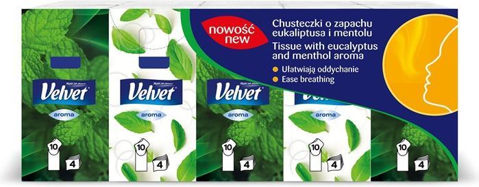 Actual product image Velvet Miętowe Hygienic Streateas, 10 packs