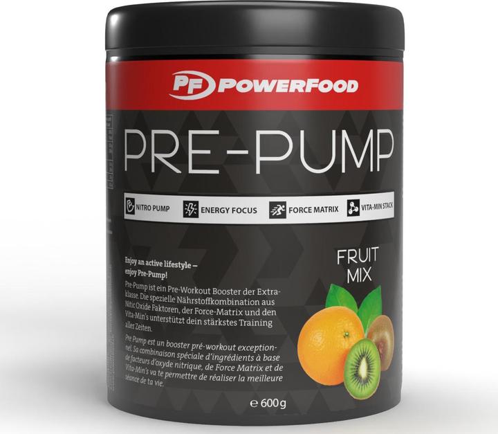 Produktbild Powerfood Pre-Pump (600G Dose) (680 g)