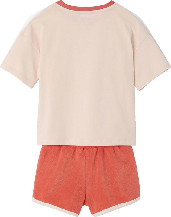 Actual product image Vertbaudet Mädchen-Set: T-Shirt & Shorts aus Frottee (140)