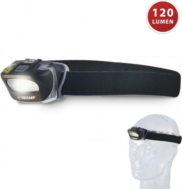Image du produit Velamp ZEUS Stirnleuchte, COB 3W (120 lm)