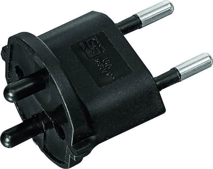 Produktbild Steffen Adapter Deutschland CEE7-Schweiz T11 (Typ 11, CEE 7/17)