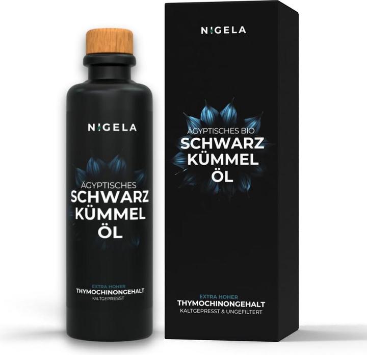 Nigela Huile de cumin noir BIO (200 ml)
