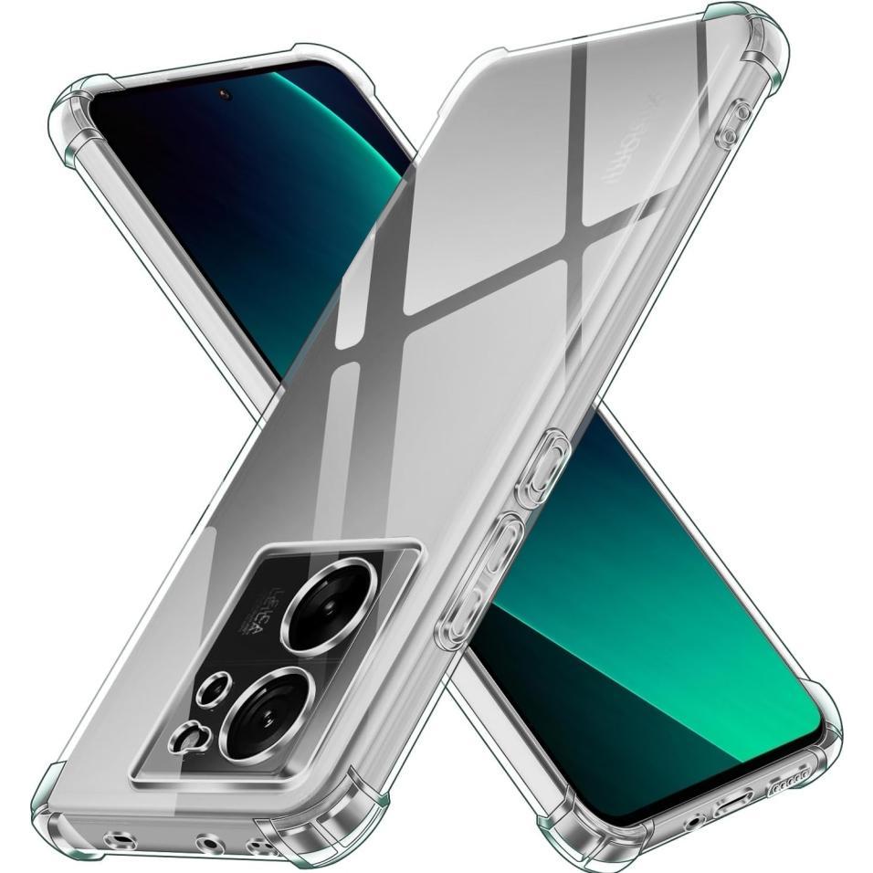 Screenguard Xiaomi 13T Pro Hülle Crystal Soft Airbag Bumper (Xiaomi 13T Pro), Smartphone Hülle, Transparent
