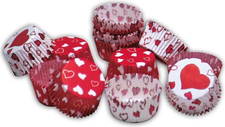 Actual product image Städter Mini Cupcake Förmchen Herzen (4 cm)