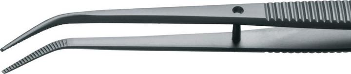 Produktbild Rubis Pinzette, Rillen spitz, Inox