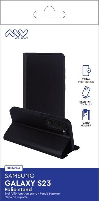 Image du produit My Way Étui avec fonction de support Série noire (Samsung Galaxy S23)