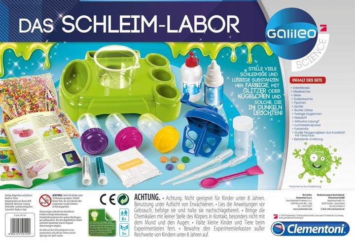 Actual product image Clementoni The slime laboratory