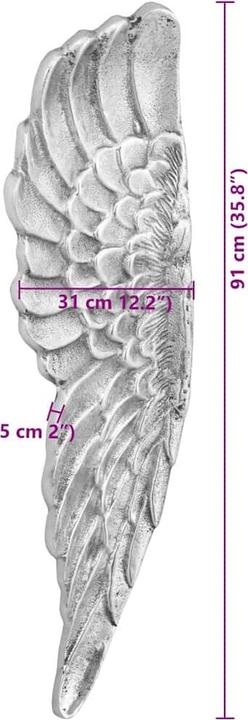 Actual product image vidaXL Flügel-Skulptur