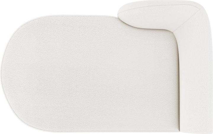 Actual product image Micadoni Boucle Chaise Longue Left, "Miley", 2 Seats, 156x90x70Made in Europe (Recamiere)