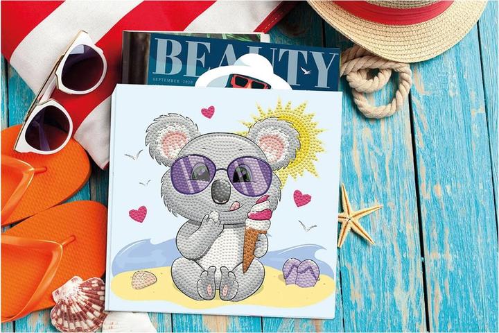Produktbild Diamond Dotz Diamond Painting Koala Eiscreme