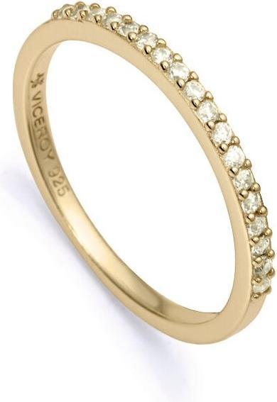 Produktbild Viceroy Elegant gold-plated ring with zirconia Clasica 9118A012 - Circuit: 54 mm (54)