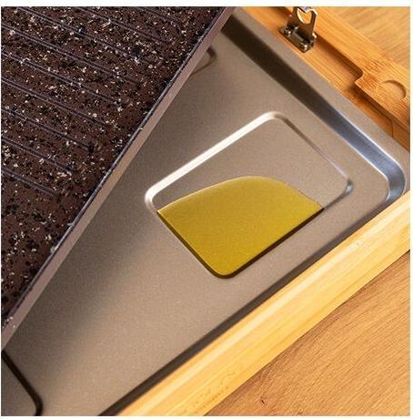 Image du produit Cecotec Plancha électrique compatible Tasty&Grill 2000 Bamboo MixStone