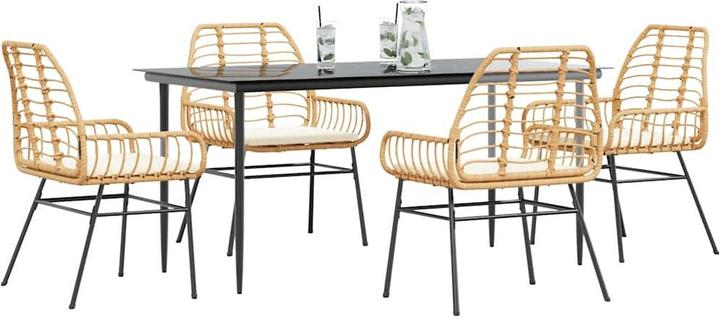 Produktbild vidaXL Garten Essgruppe (160 x 80 x 74 cm)