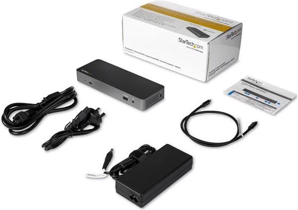 Actual product image StarTech TB3CDK2DP (USB-A, USB-C, 5 Ports)