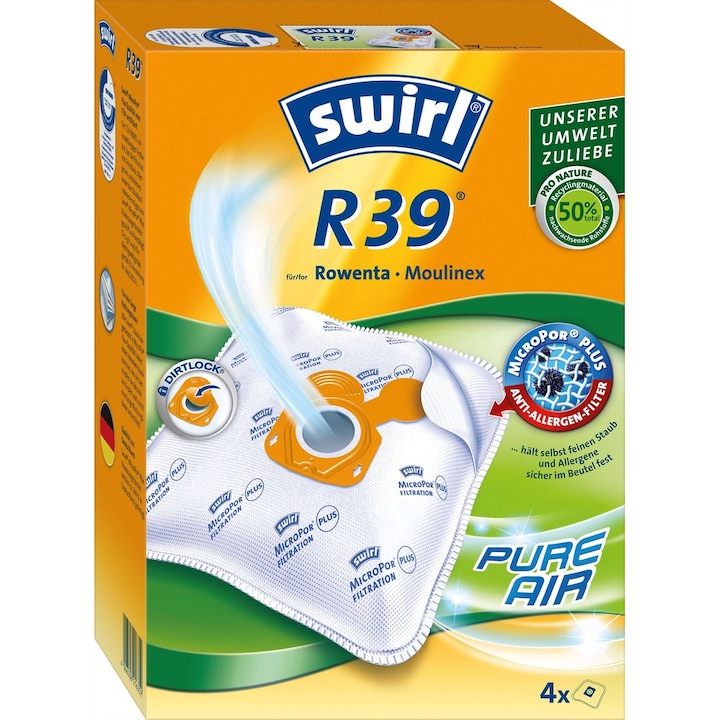 Actual product image Swirl R 39 MicroPor Plus Airspace (1 x)