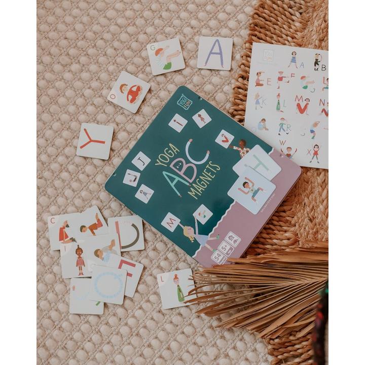 Produktbild Yogi Fun Yoga ABC Magnete (Deutsch, Französisch, Italienisch, Englisch)