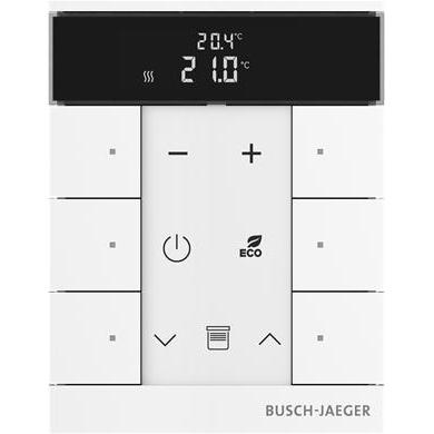Busch-Jaeger BUSC Bedienelement, Thermostat, Weiss