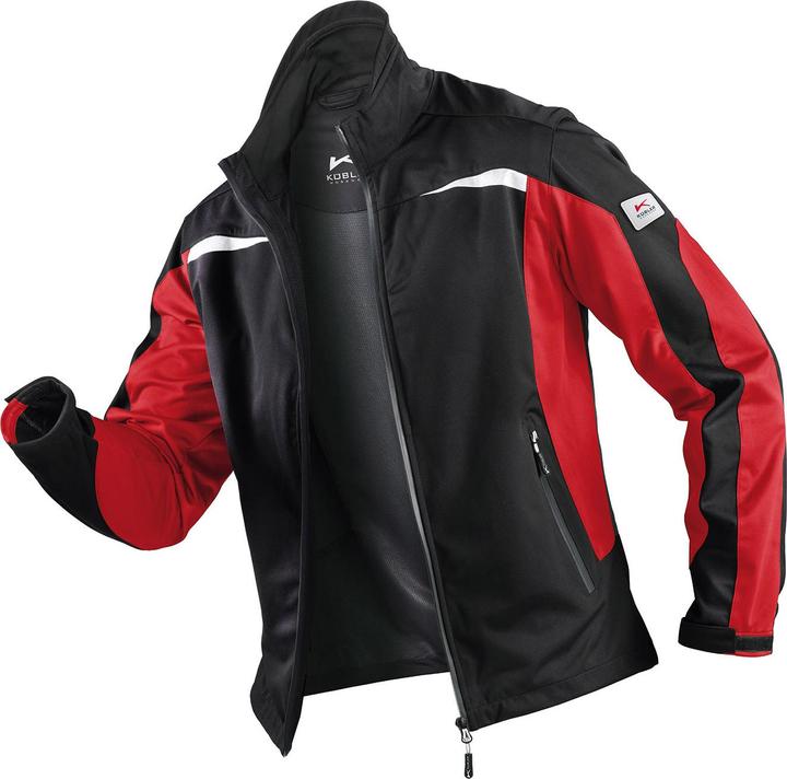 Produktbild Kübler Weather Jacke 1141 schwarz/mittelrot XL (XL)