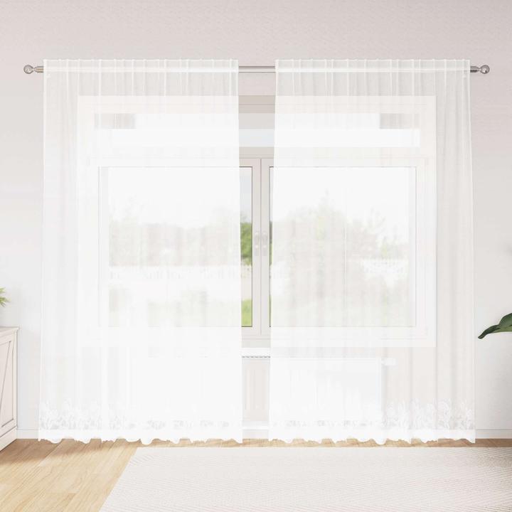 Produktbild vidaXL Spitzenvorhang (200 x 200 cm)