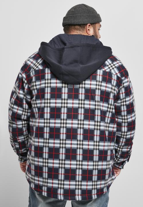 Actual product image Urban Classics Hooded Polar Fleece Overshirt (S)