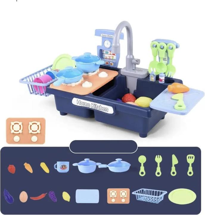 Esmée Kinderküche Spielzeugset mit Kochzubehör