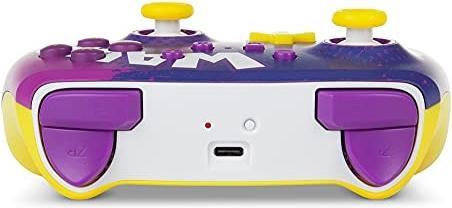 Image du produit PowerA Manette Switch sans fil améliorée - Waluigi (violet) (Switch)