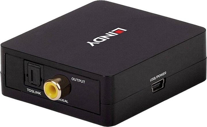 Actual product image Lindy Audio Converter 2-way Digital SPDIF (Digital -> Digital)