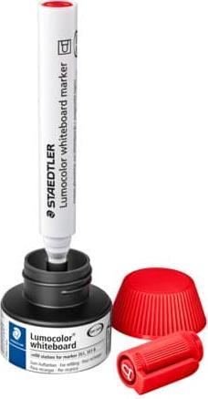 Image du produit Staedtler ® Encre de recharge Marqueur Lumocolor® refill station Bouteille rouge 20ml (1 x)