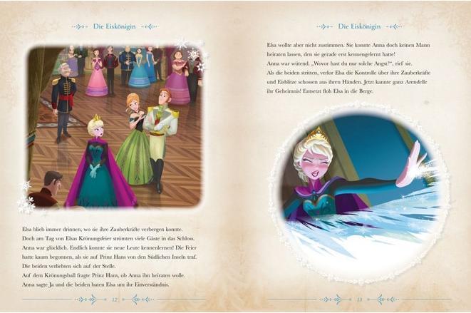 Actual product image Disney: Das grosse goldene Buch der Eiskönigin-Geschichten (German, Walt Disney, 2024)