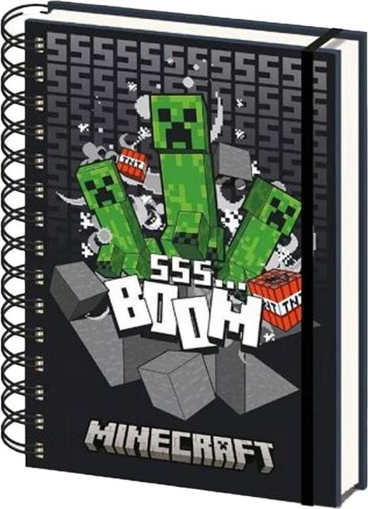 Immagine prodotto Minecraft Blocco Note a Spirale (A5)