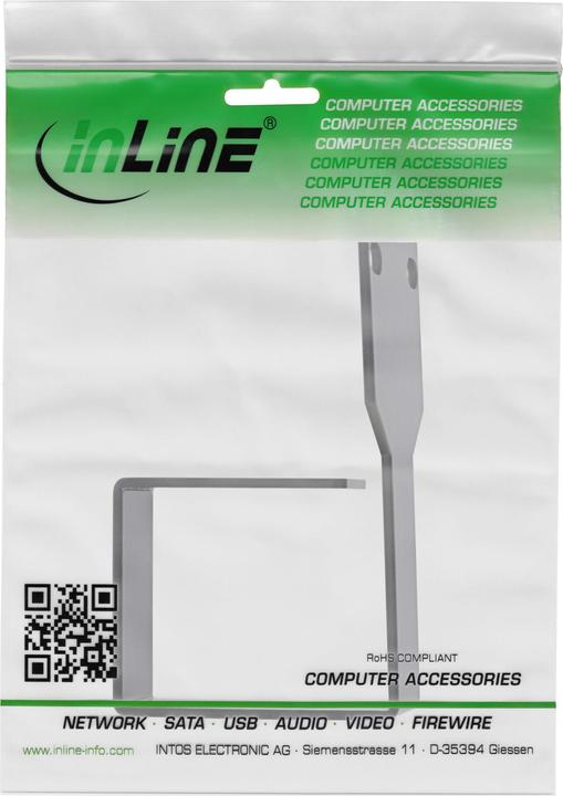 Produktbild InLine Kabelbügel, Metall, 50x60mm schwarz