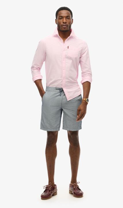 Actual product image Superdry Drawstring Linen Shorts (M)