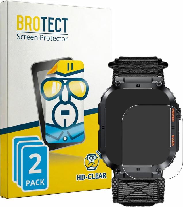 Produktbild BROTECT Schutzfolie für Megalith K57PRO Displayschutz Displayschutzfolie Folie Klar Transparent