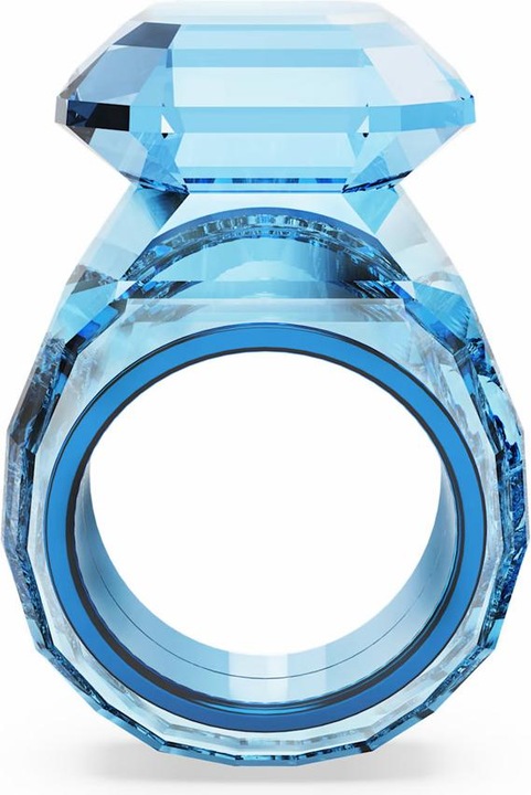 Immagine prodotto Swarovski Anello Cocktail Lucent Taglio Ottagonale Blu (55)