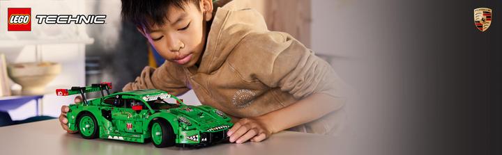 Image du produit LEGO Porsche 911 GT3 R Rexy AO Racing Rennwagen (42224, LEGO Technic)